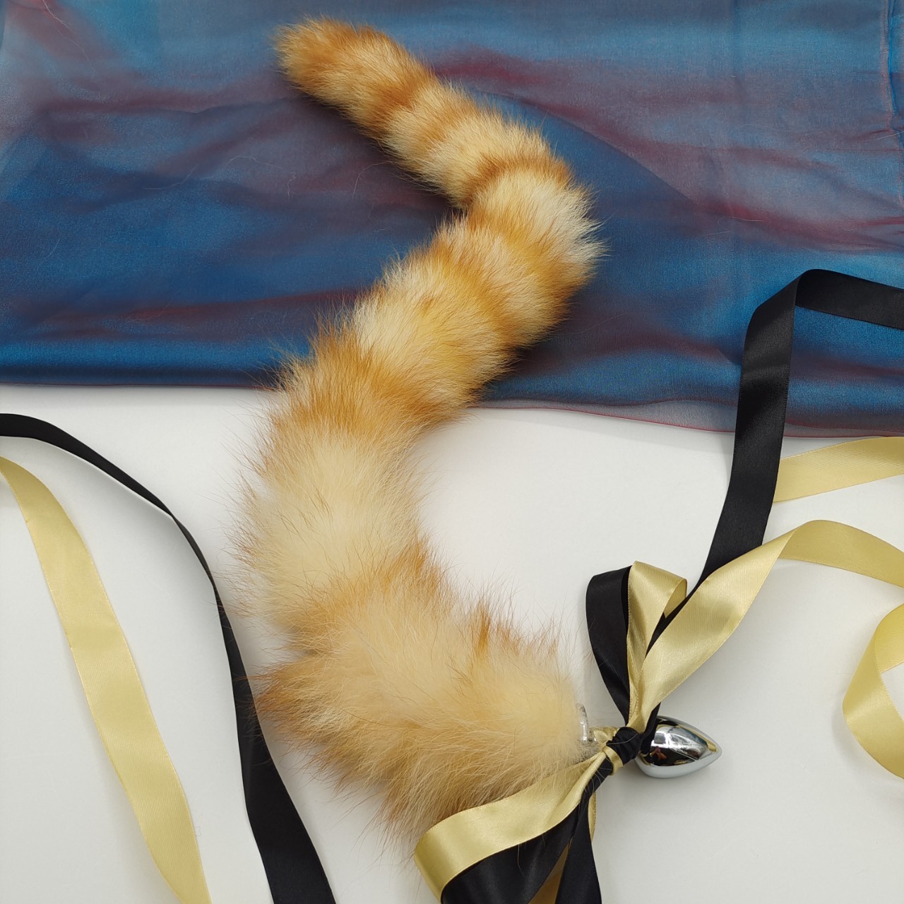 Handmade Detachable Plug Fox Tail – Real Fur Tail - image 2