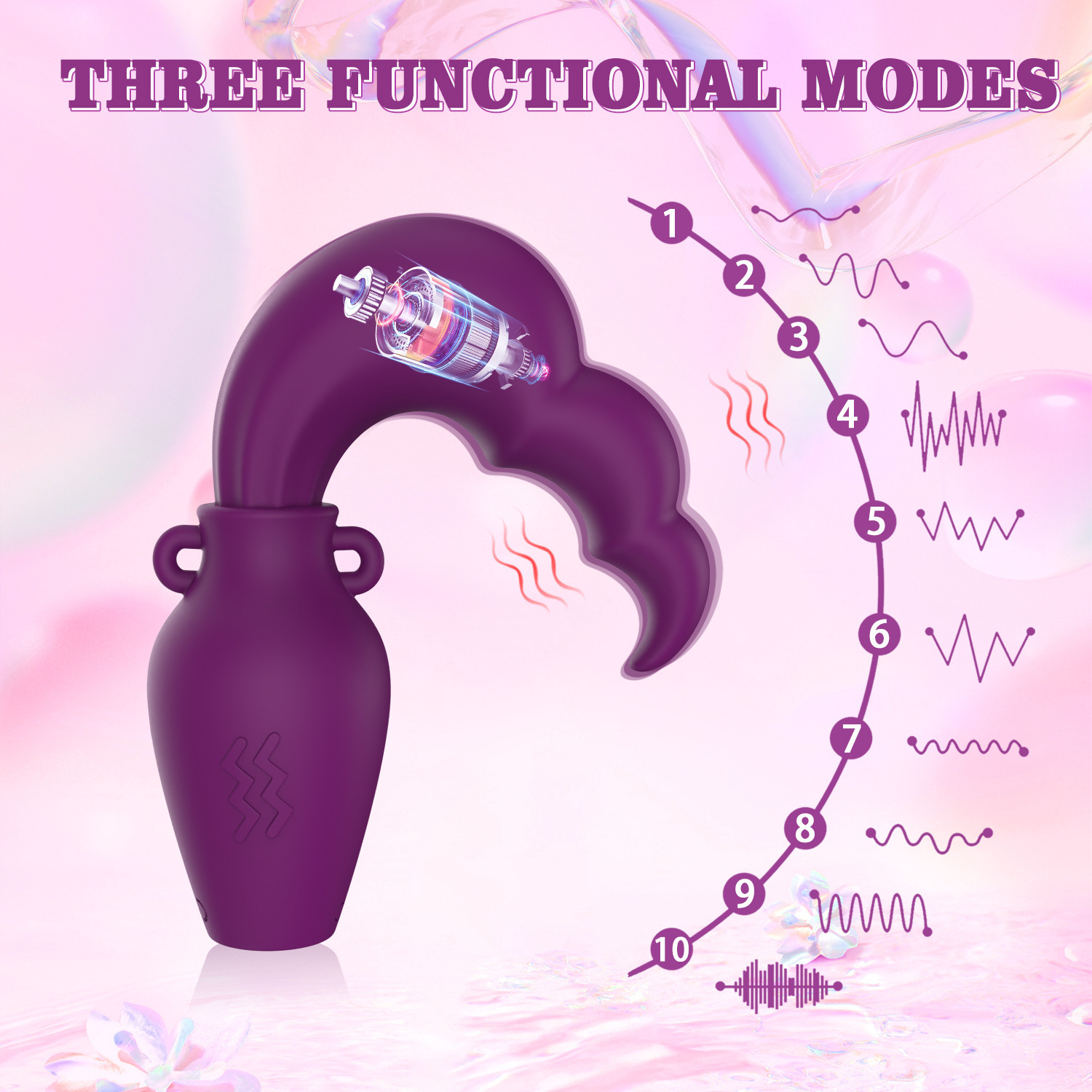 Aquarius VIbrator G-spot Massager-WeLovePlugs