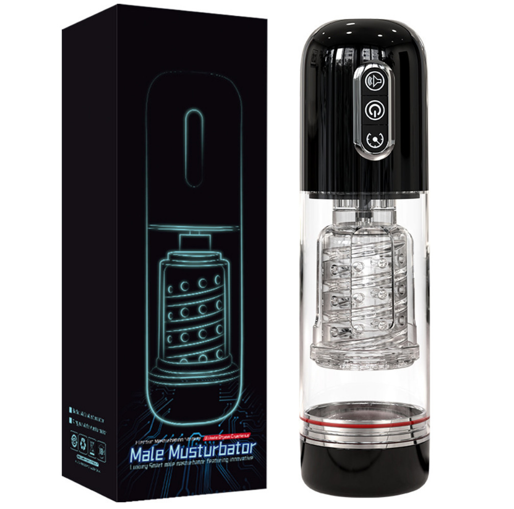 Telescopic Rotation 10 Modes Automatic Masturbator -WeLovePlugs