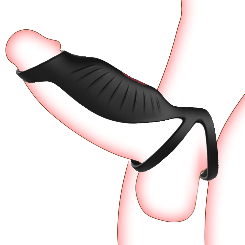 9-Mode Rechargeable Vibrating Cock Ring - image 3