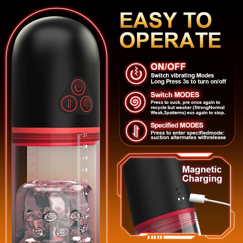 IronPulse - Vacuum Suction & Vibration Male Trainer - image 2