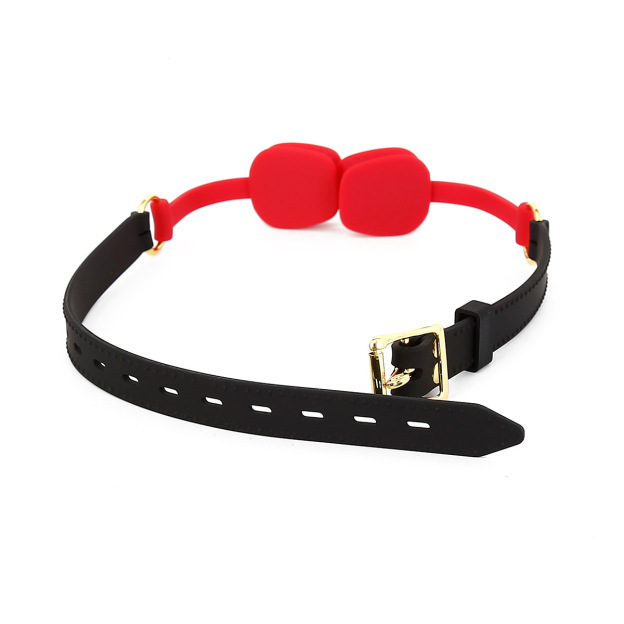 Soft Silicone Open-Mouth Gag with Adjustable Strap-WeLovePlugs