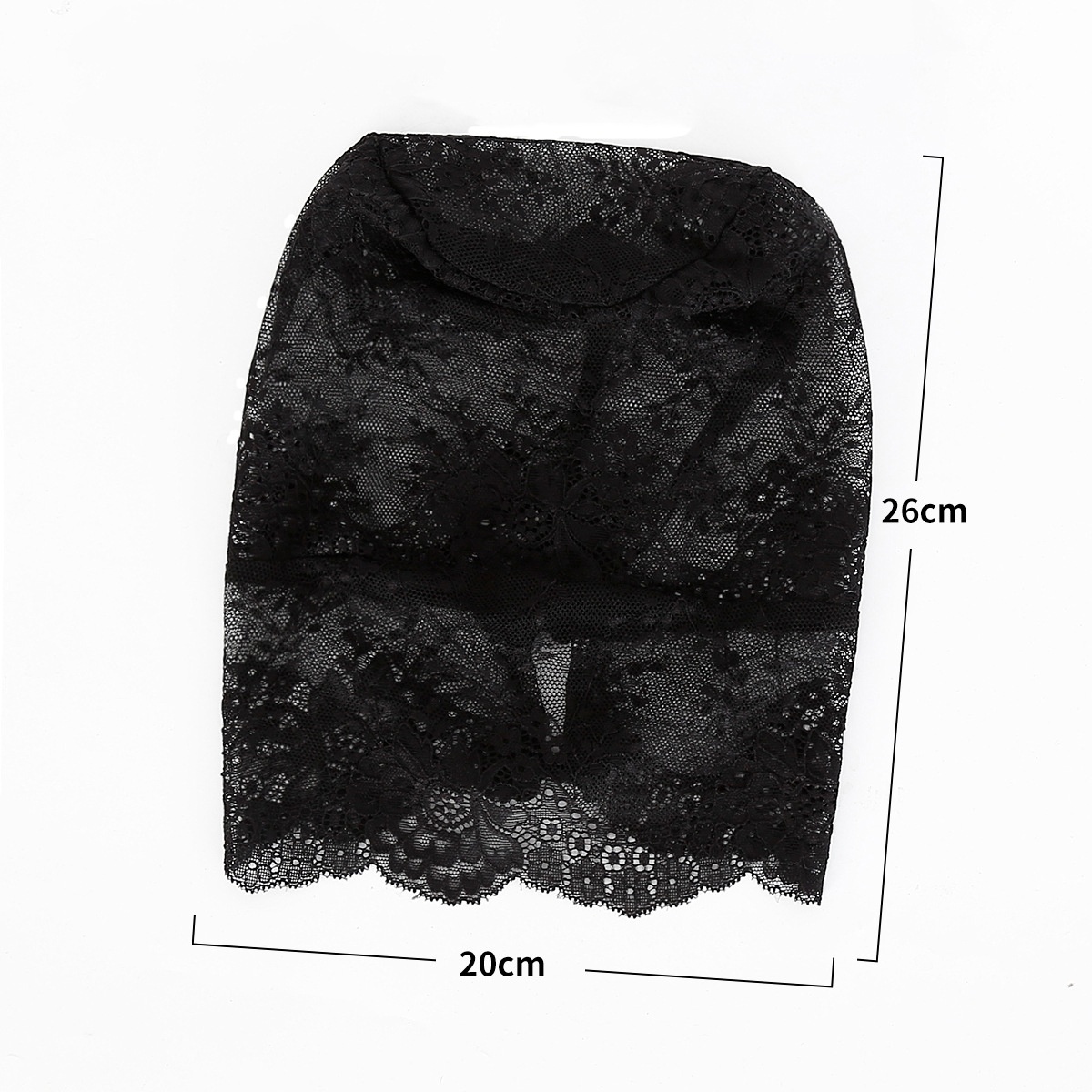 Lace Full Face Masquerade Mask Mesh Headwear-WeLovePlugs