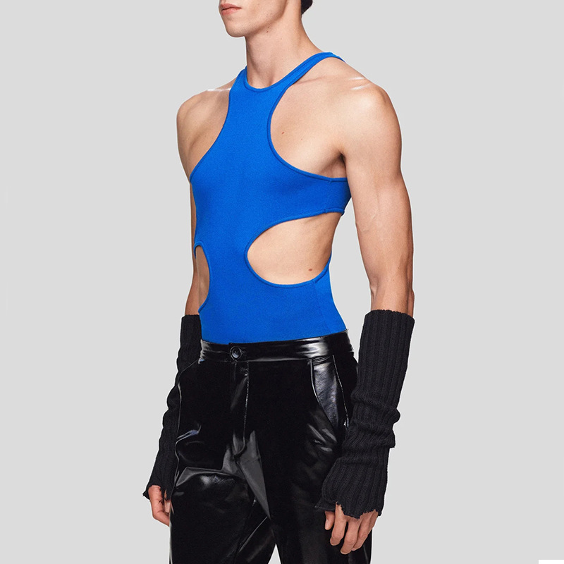 Men's Sexy and Fun Lingerie Vest T-Shirt - image 5