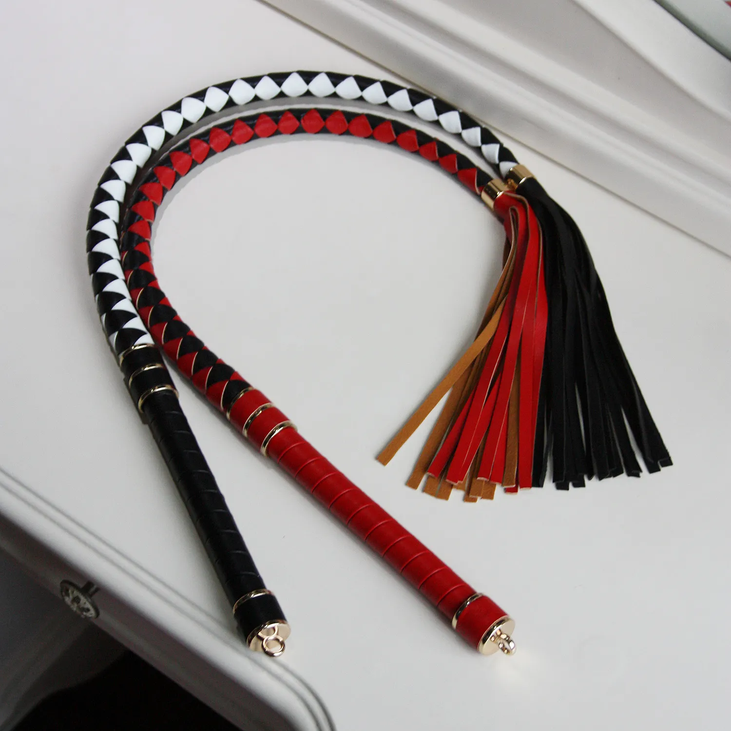 90cm Braided Single-tail Whip With Loose-strand Tip - image 6