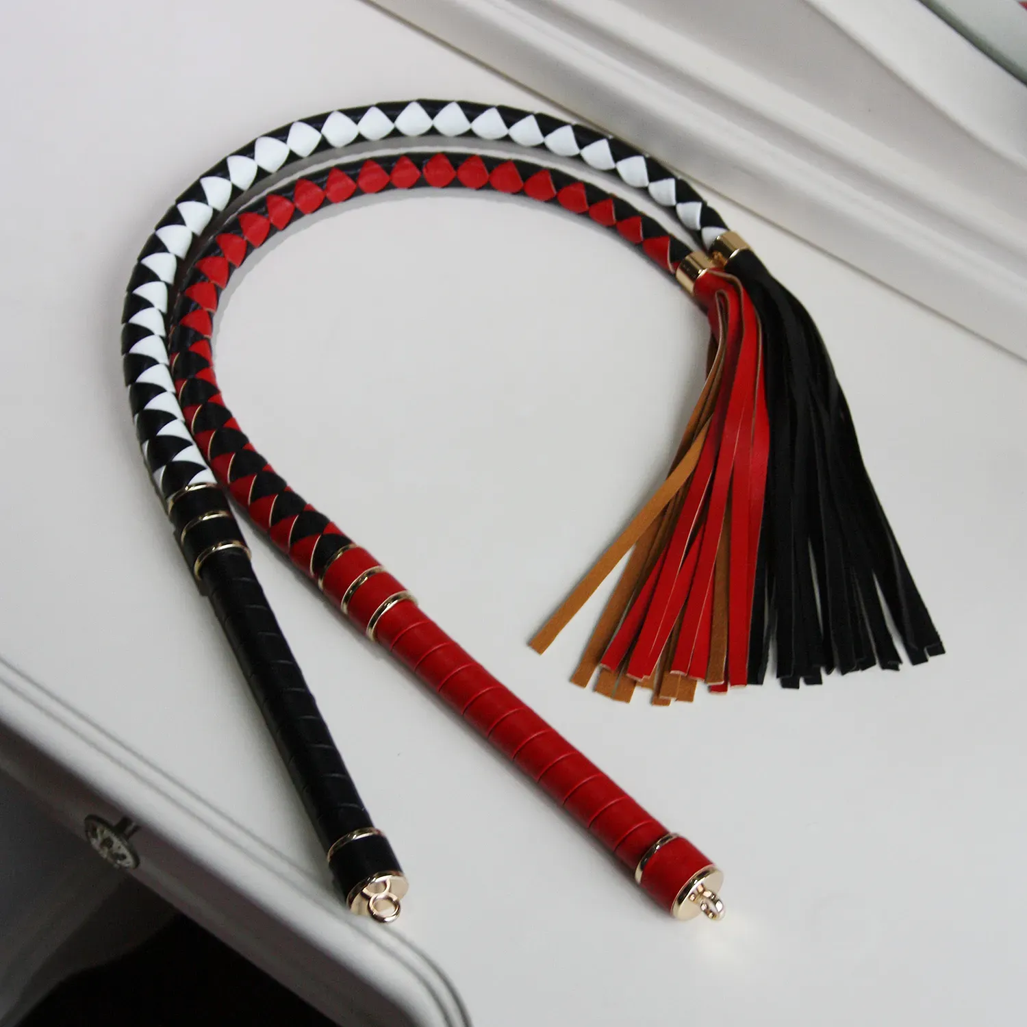 90cm Braided Single-tail Whip With Loose-strand Tip - image 6