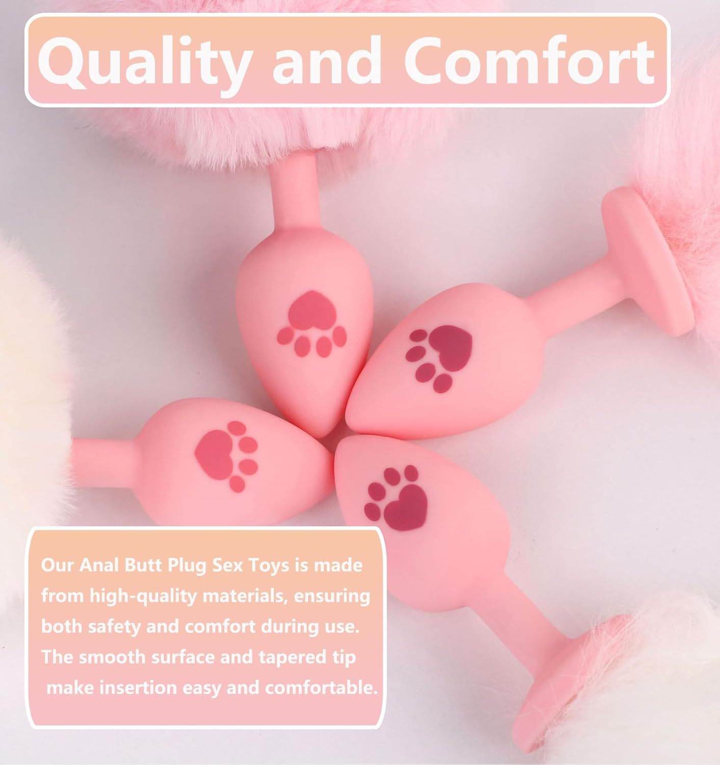 Bunny Tail Anal Butt Plug (Rabbit and Fox) -WeLovePlugs