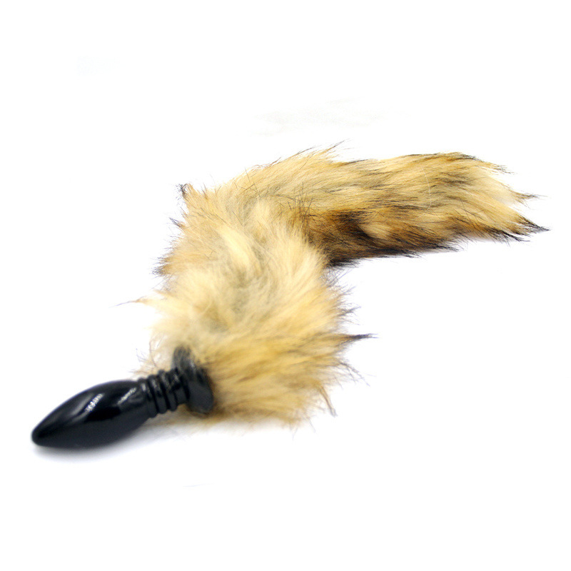 Trinity's Wolf Fox Tail Butt Plug-WeLovePlugs