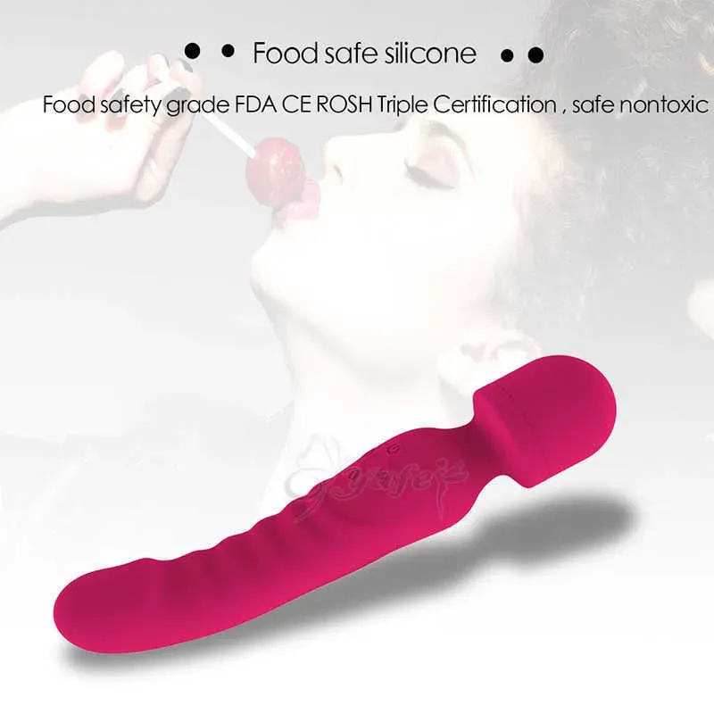 DuoPulse Heated Vibrator Massager Wand