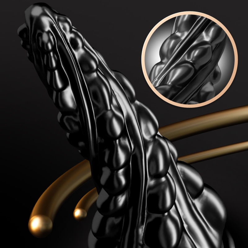 Spiral Sensation Big Beaded Anal Plug-WeLovePlugs