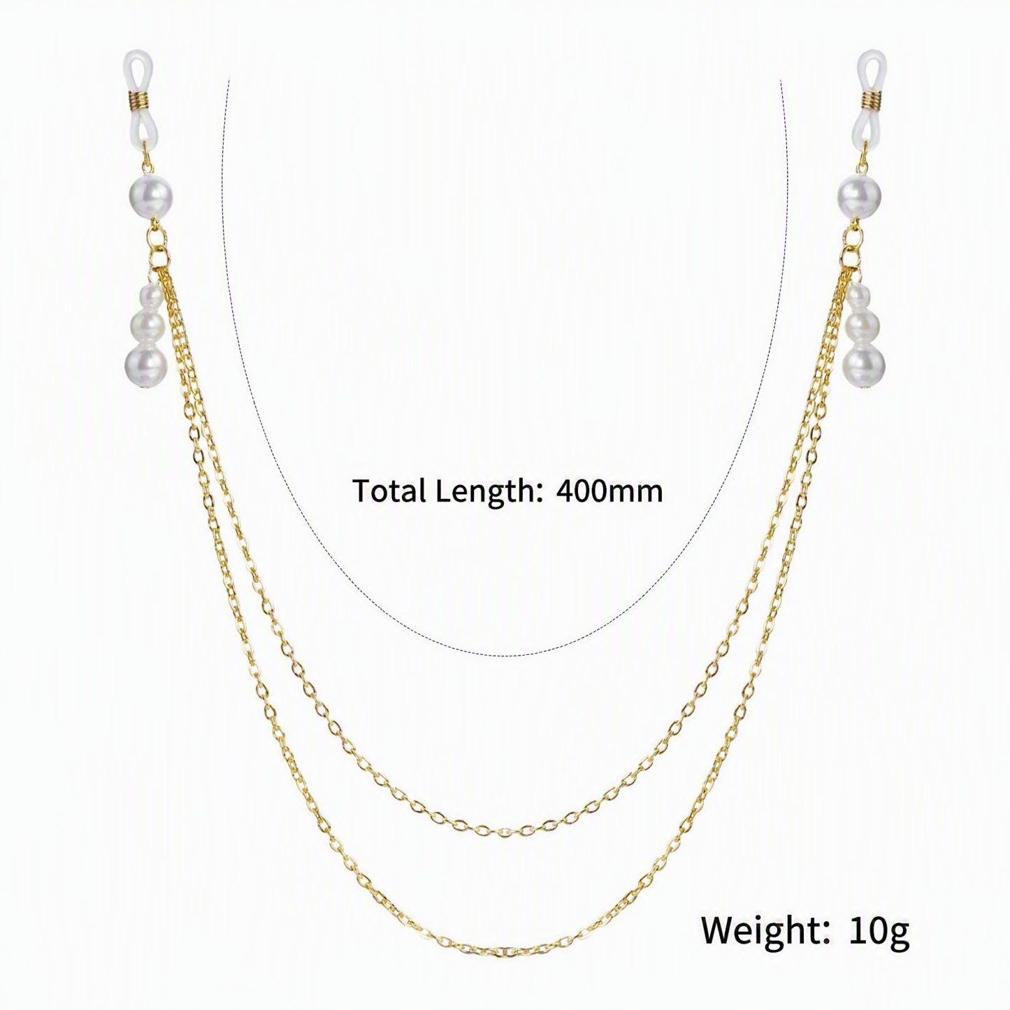 Dual-layer Silver Chain Body & Daily Nipple Accessory - G - image 5