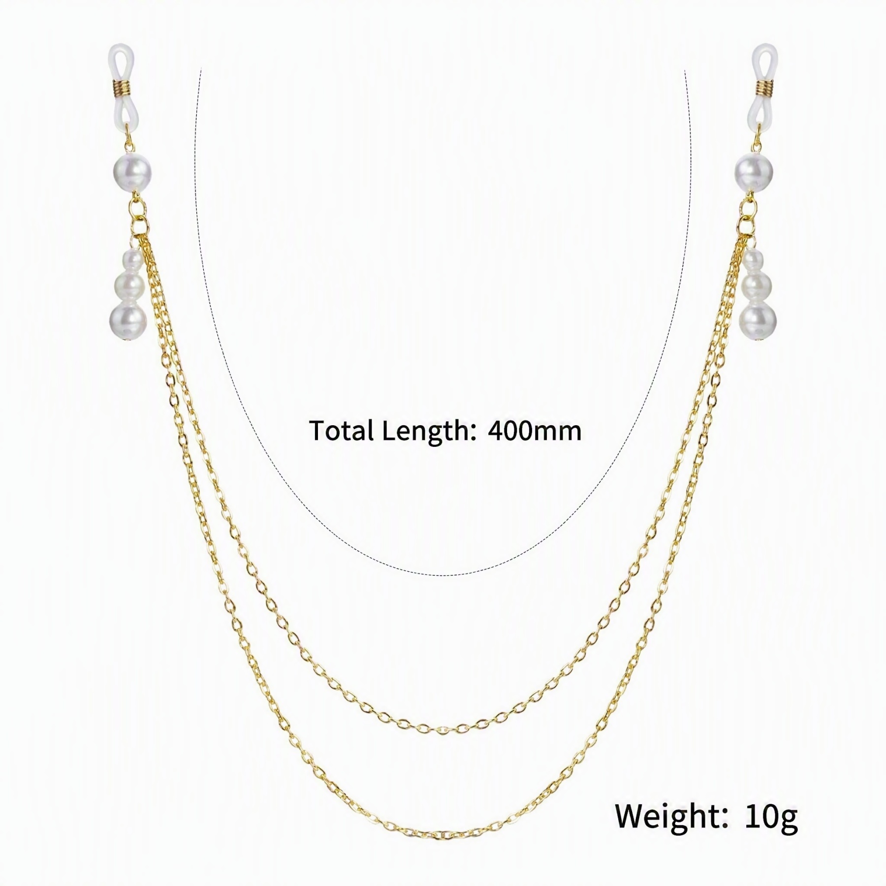 Dual-layer Silver Chain Body & Daily Nipple Accessory - G - image 5