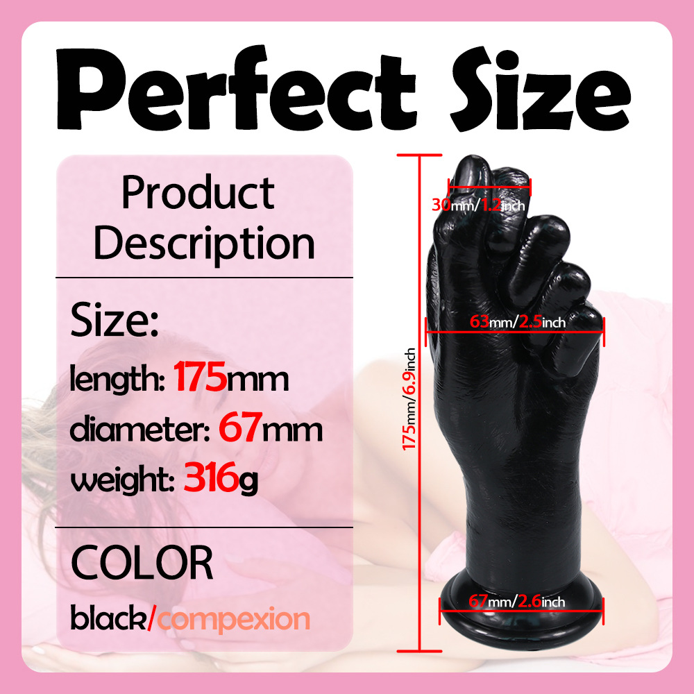 Fist Big Butt Anal Plug -WeLovePlugs