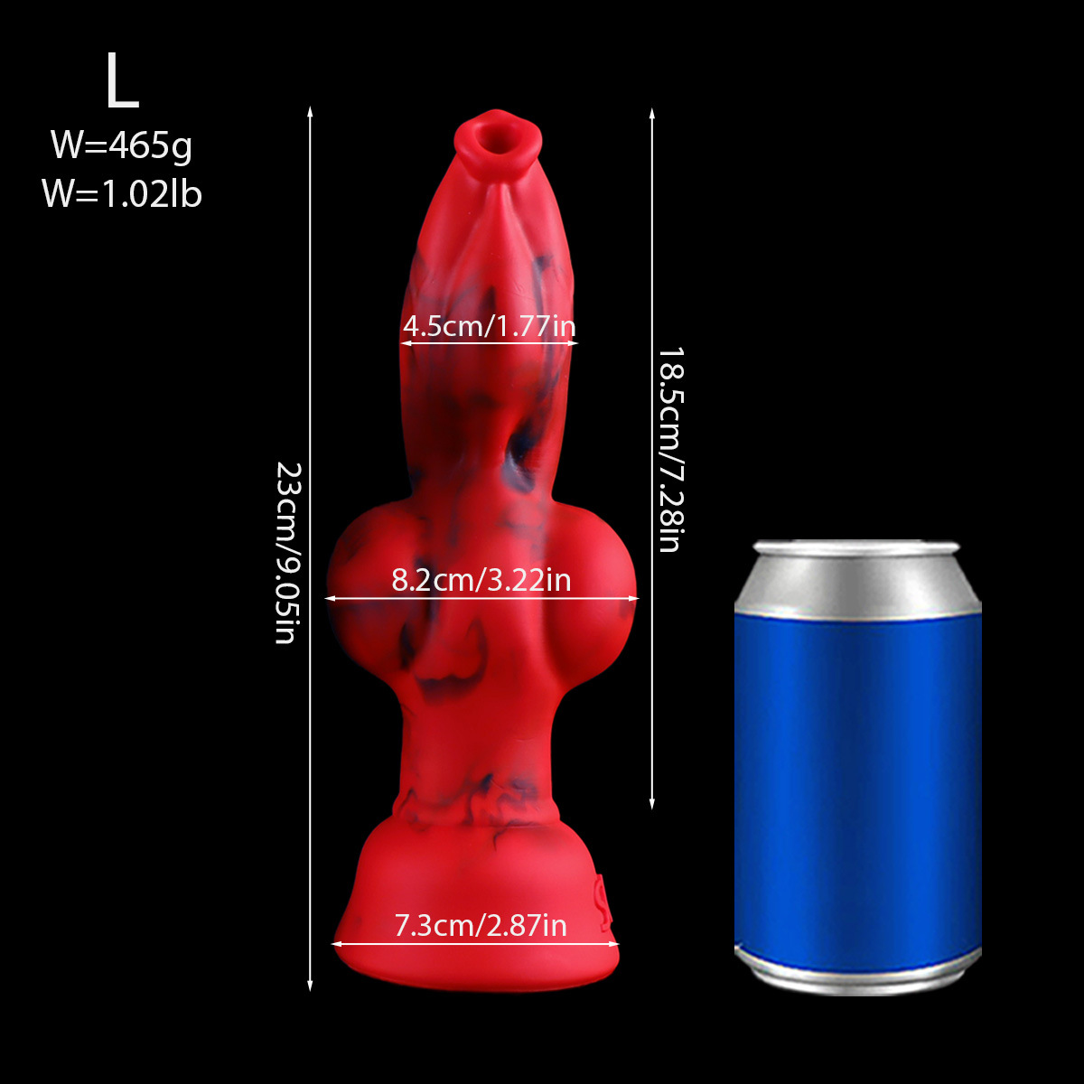 K9 Baroque Anal Plug Monster Big Dildo  WeLovePlugs