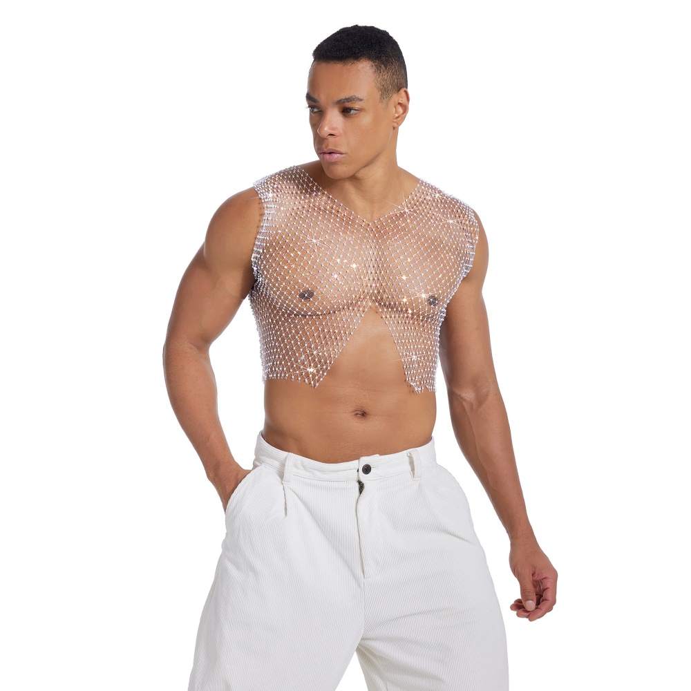 Starluxe Mesh Sparkle Top – Style D - image 10
