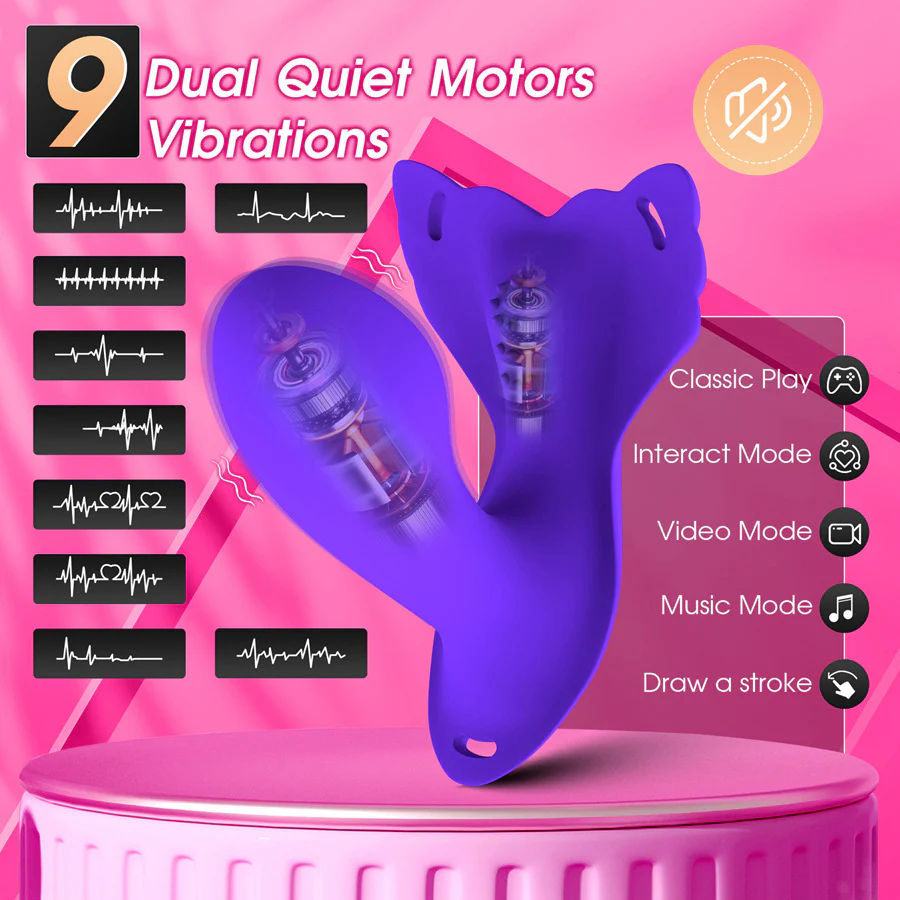 Wearable Heart-Shaped Vibrator with APP Control