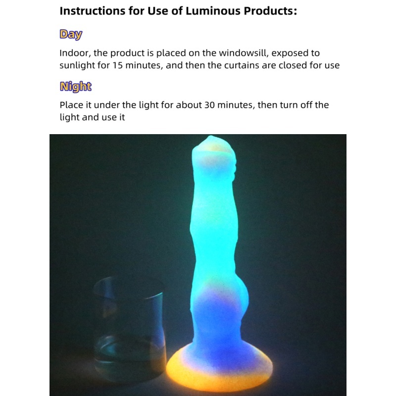 Mythical Space Dog Fantasy Glows Dildo