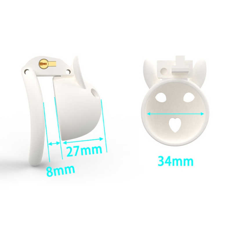 Bunny Chastity Cage-WeLovePlugs