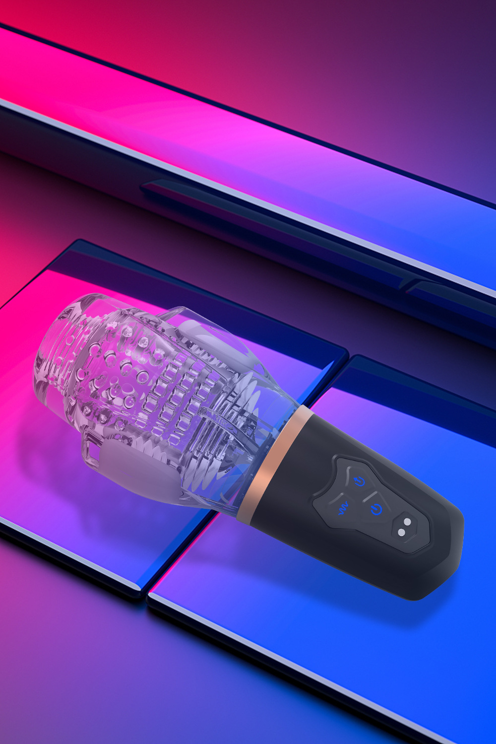 Sucking Good Masturbator 10 Vibrating Modes Stroker  -WeLovePlugs