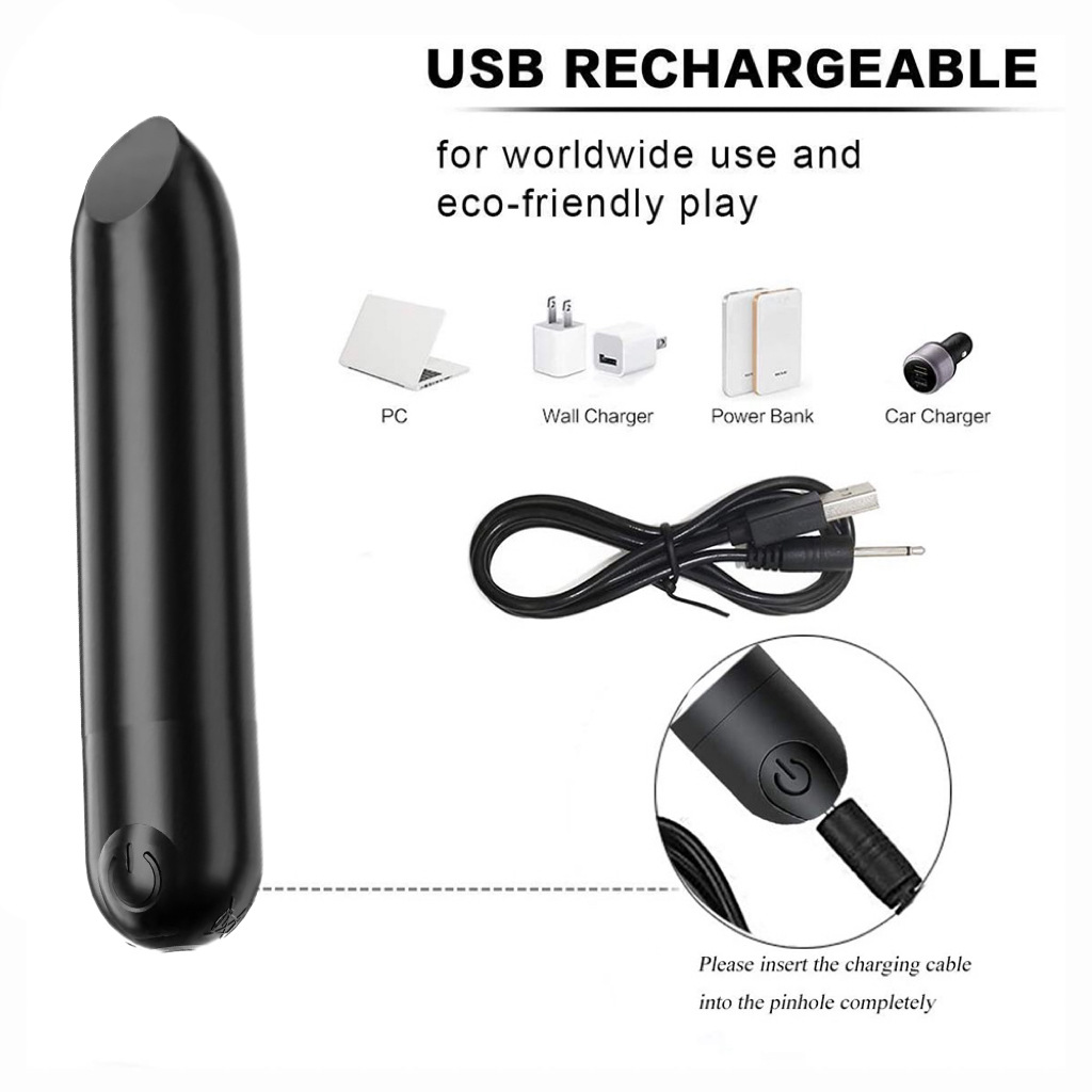 APP Remote Control Bullet Vibrator with 10 Vibration Modes  WeLovePlugs