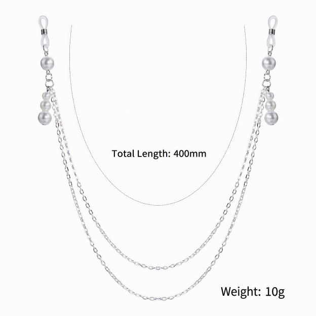 Dual-layer Silver Chain Body & Daily Nipple Accessory - H - image 8