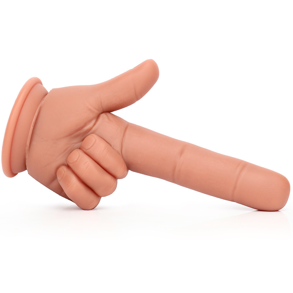 8.66'' Realistic Finger Dildo-WeLovePlugs