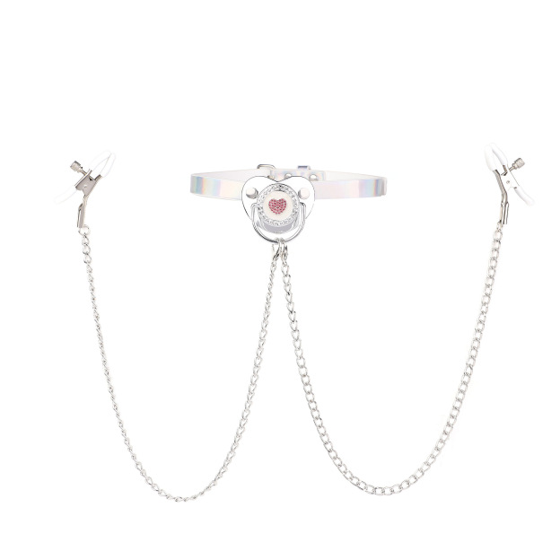 Creative Mouth Play Set: Nipple Clamps & Ball Gags - C - image 4