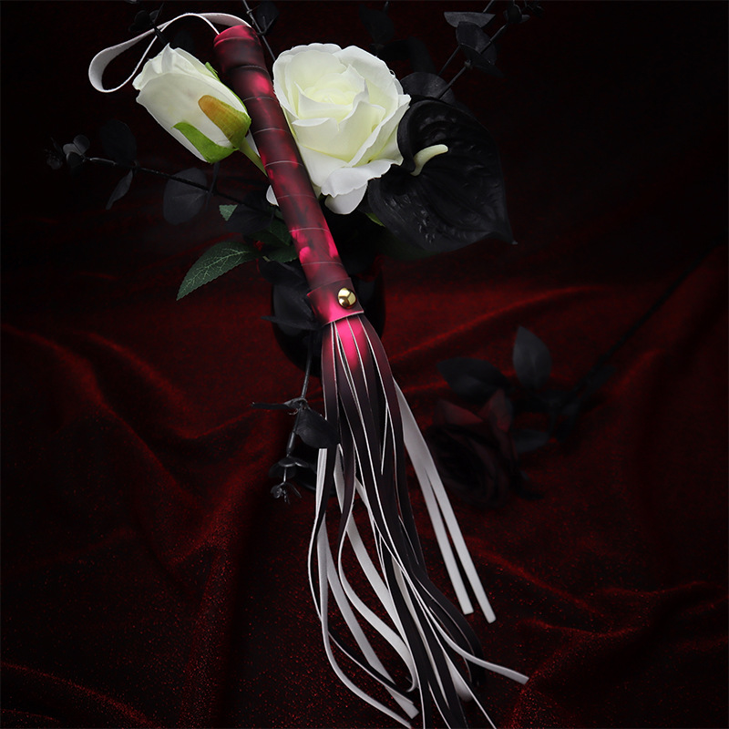Tassel Leather Whip Heat-reactive Color-changing - image 1