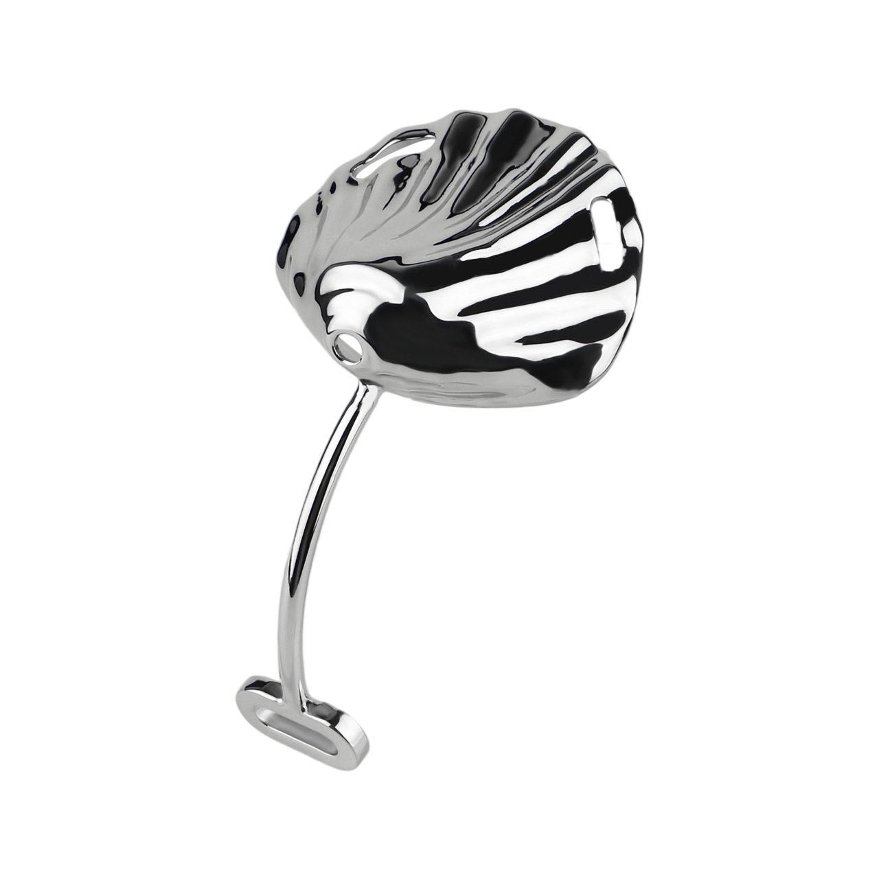 Sexy Shell Chastity Belt with Anal Plug and Urethral Catheter-WeLovePlugs