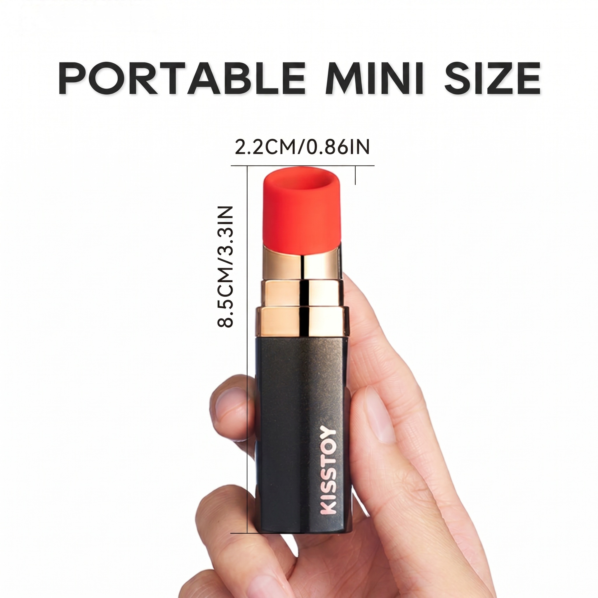 BOBO Kiss Mini Lipstick Vibrator - image 4