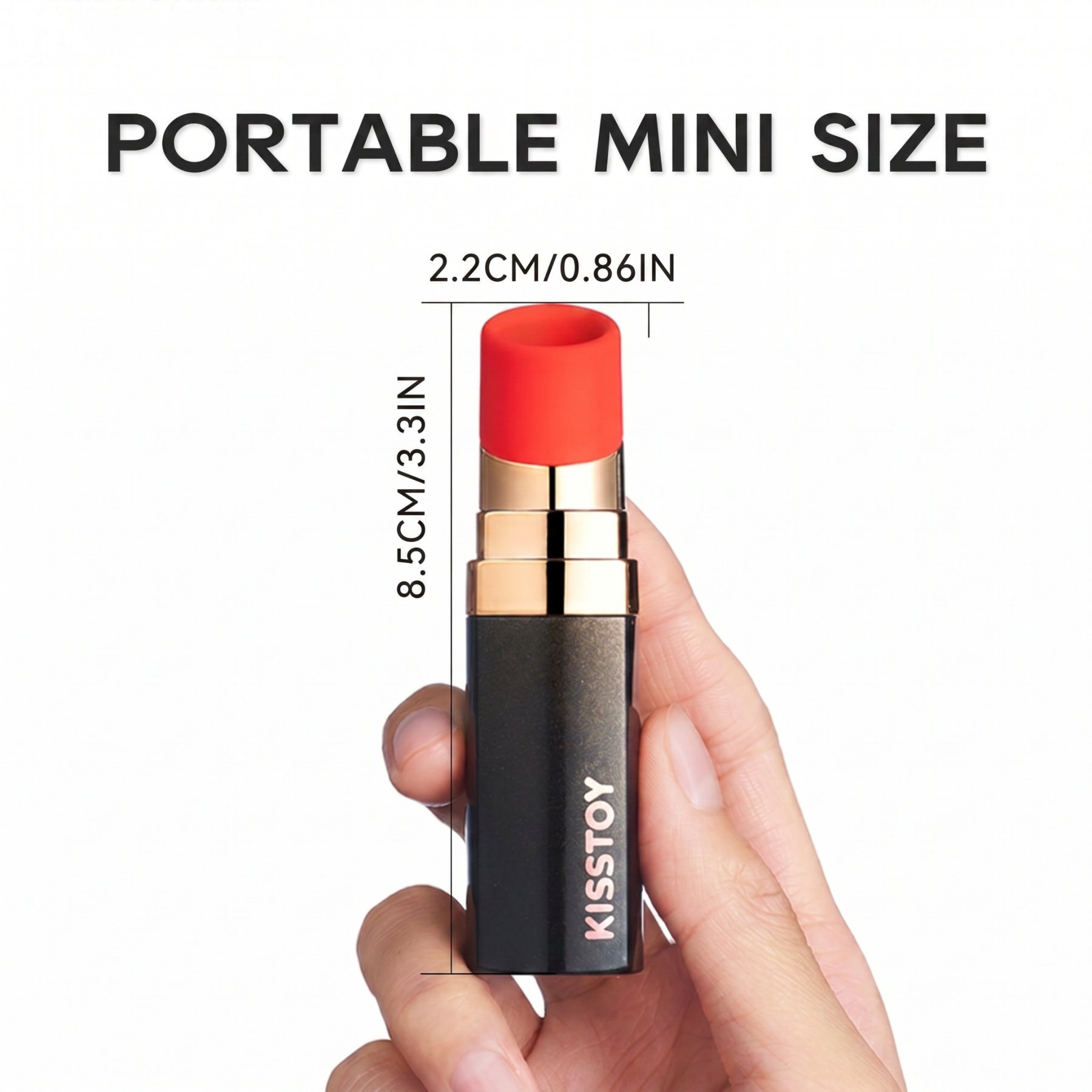 BOBO Kiss Mini Lipstick Vibrator - image 4