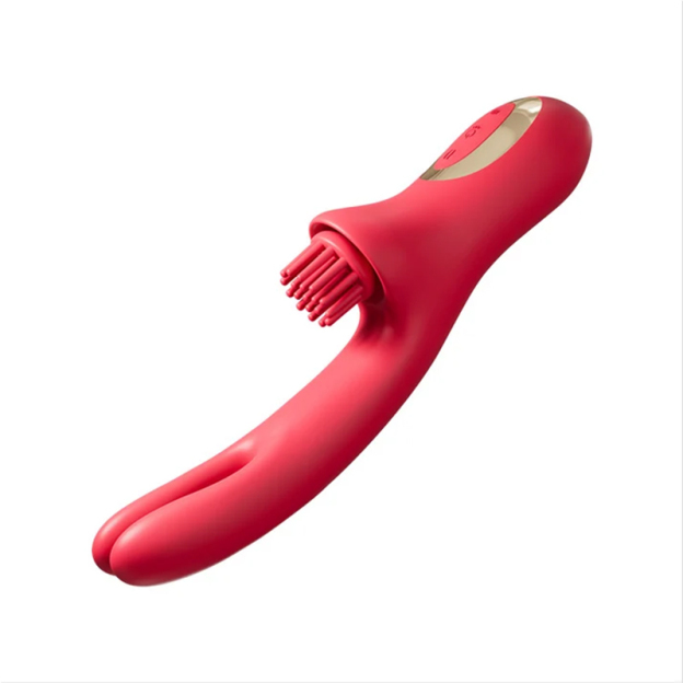 3-in-1 Come-hither Rabbit Vibrator - image 2