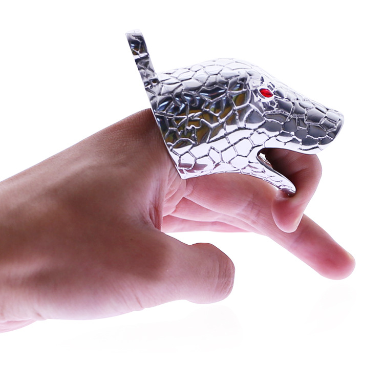 Silver Iron Snake Cock Cage -WeLovePlugs