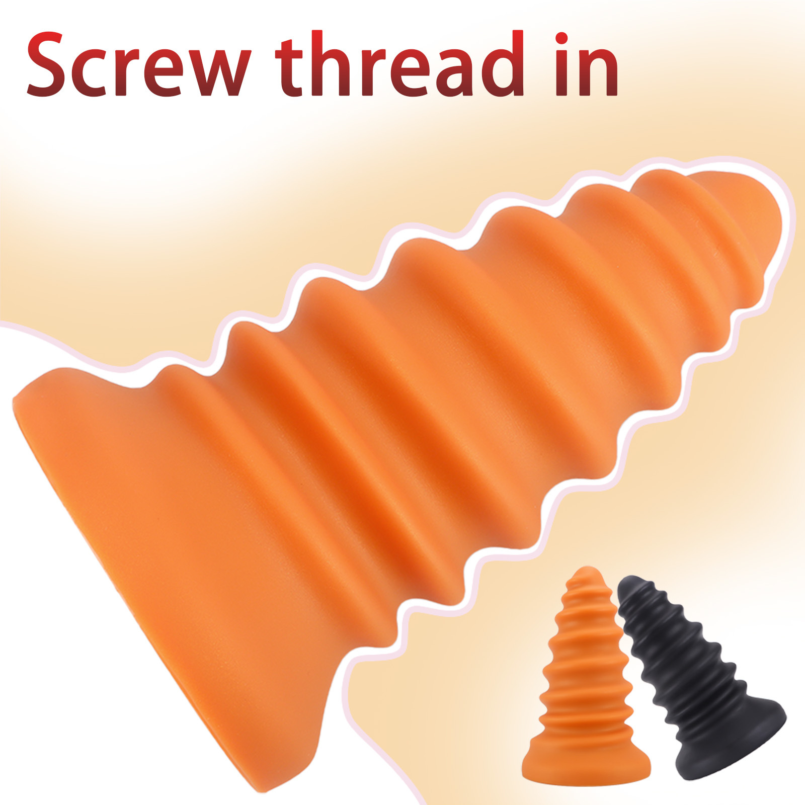 Triple-Stage Titan Huge Spiral Butt Plug-WeLovePlugs