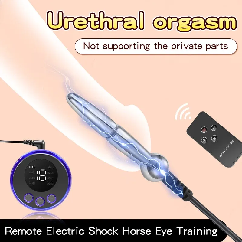 Stainless Steel Electric E-stim Stretcher Urethra Sound Rod - image 10