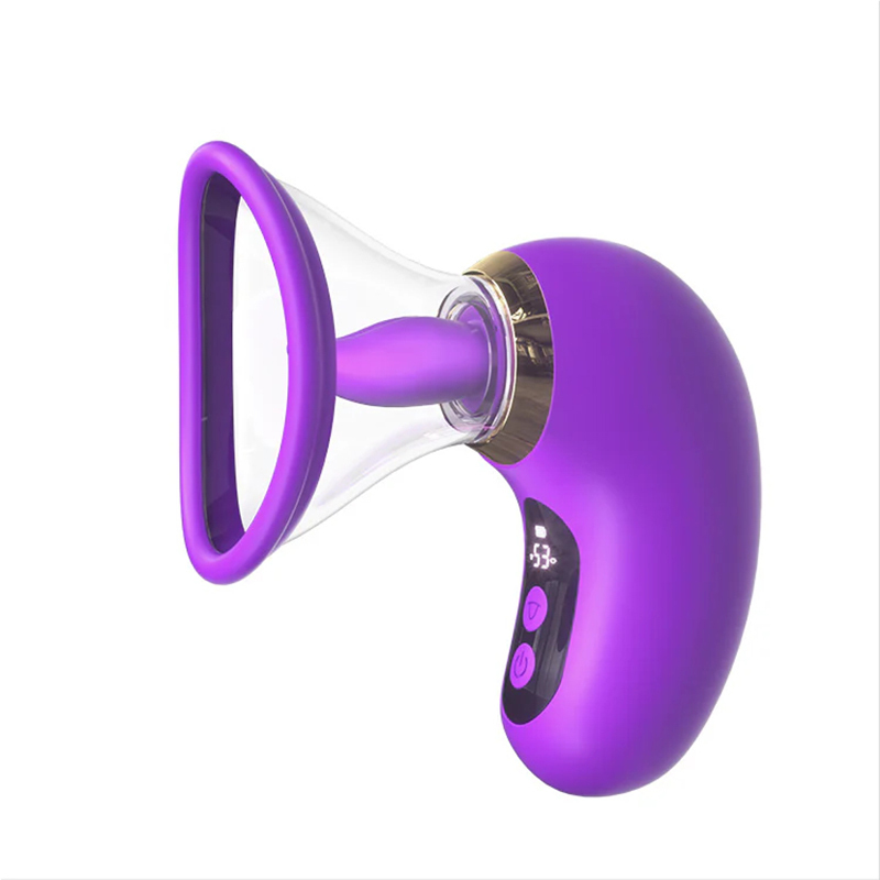 5-in-1 Sucking Vibrator - Purple - image 1