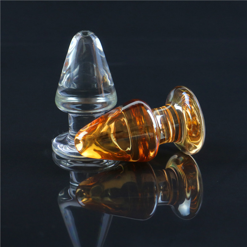 Smooth Glass Anal Plug - image 4