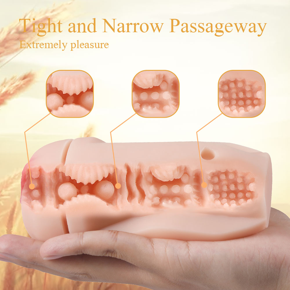 Beer Bottle Shaped Stroker Strong Sucking Handheld Pocket Pussies-WeLovePlugs