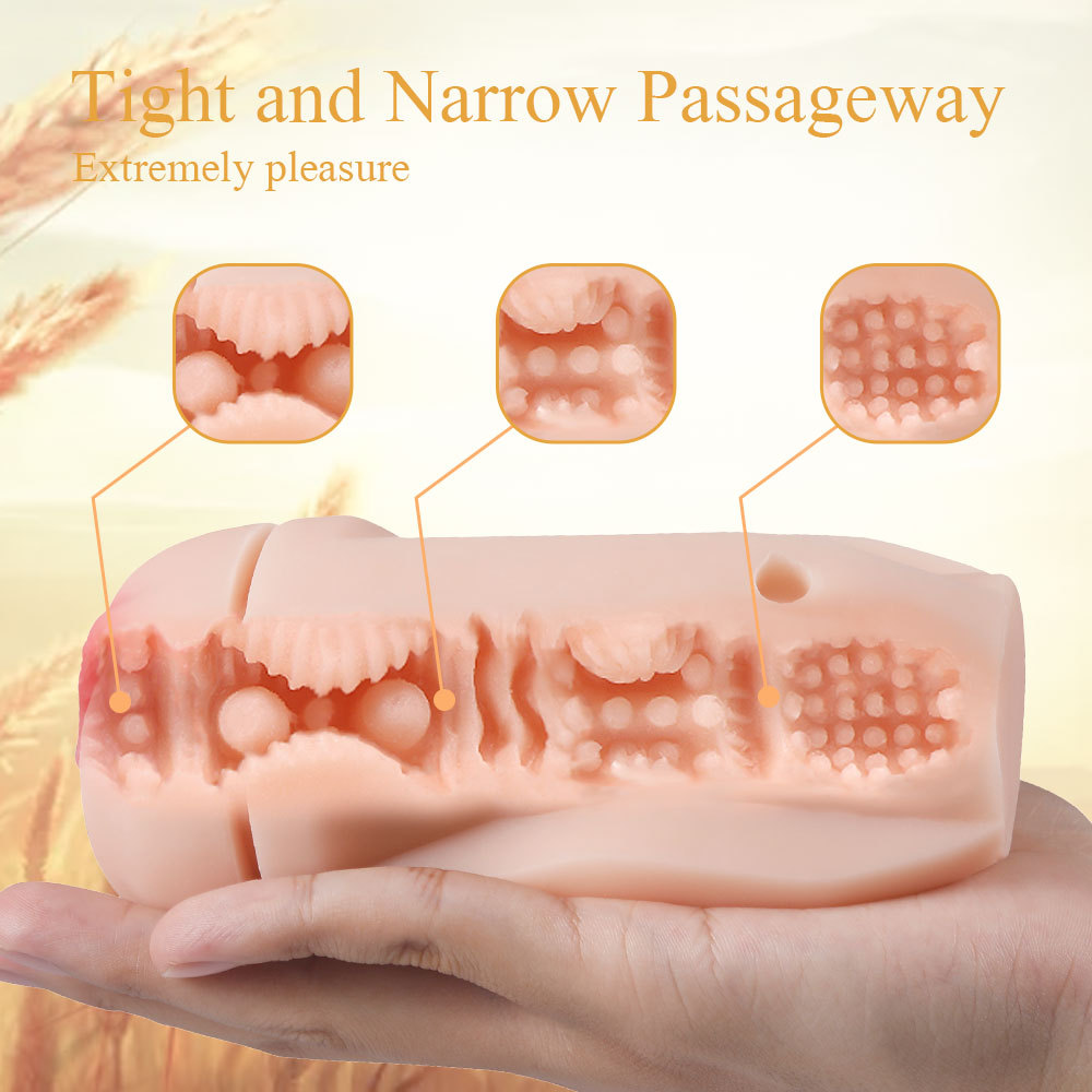 Beer Bottle Shaped Stroker Strong Sucking Handheld Pocket Pussies-WeLovePlugs