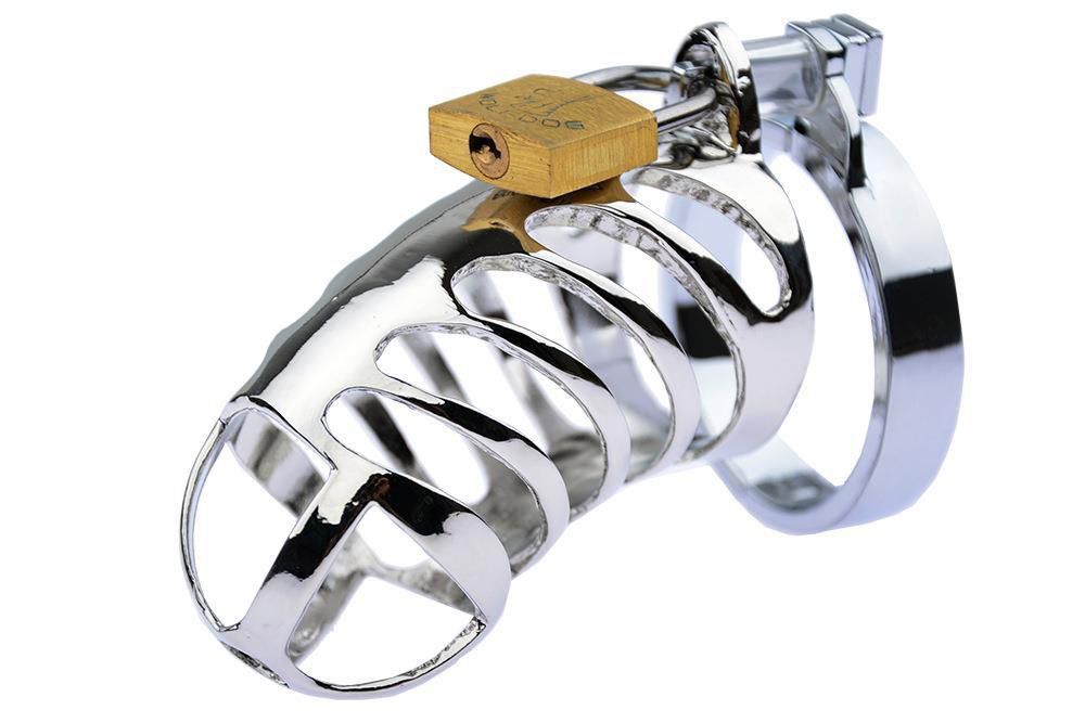 Slave Restraint Sparse Chastity Cage -WeLovePlugs