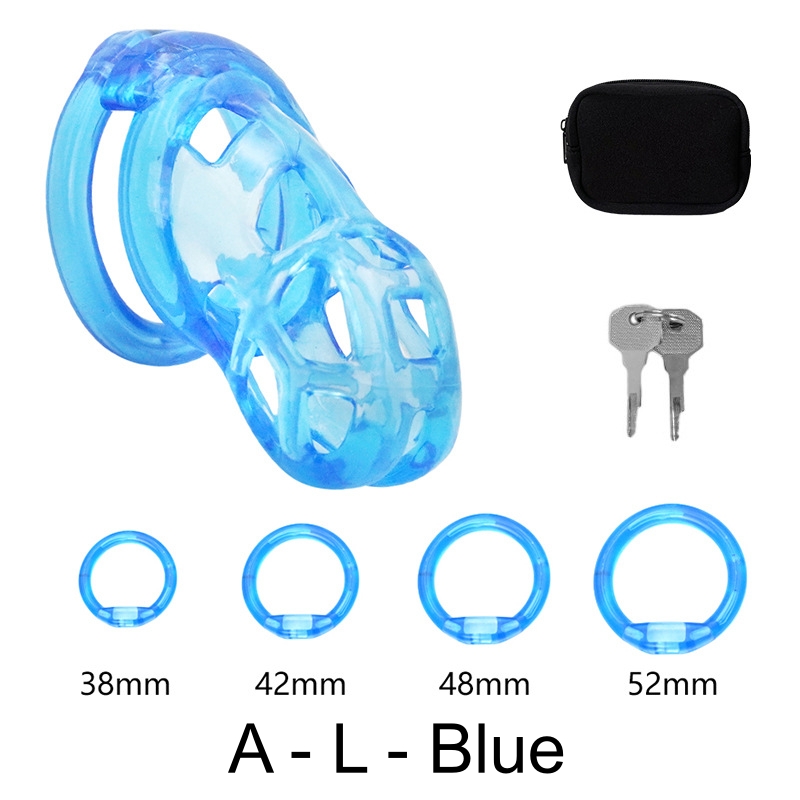 High Quallity 3D Print Breathable TPE Chastity Cage-WeLovePlugs