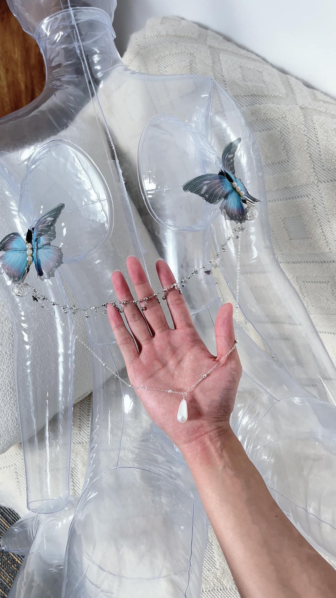 Wings & Whispers Butterfly Nipple Clamp Clips-WeLovePlugs