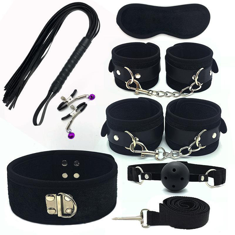 Bdsm Bed Straps Restraints Sex  7 Pcs Set-WeLovePlugs