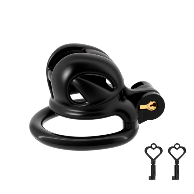 3D Mini Viper Cock Cage - Black - image 5