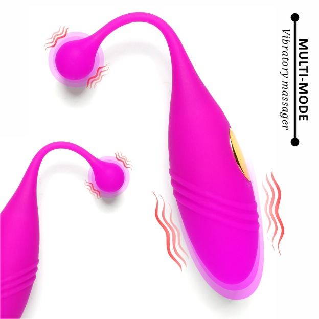 VibePulse Duo – Wireless Ribbed Egg Vibrator-WeLovePlugs