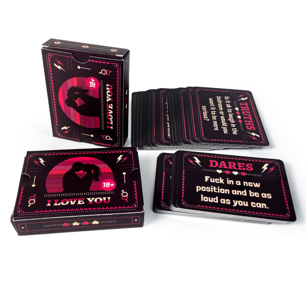 Romantic Date Night Cards for Couples, 50 Fun Conversation & Challenge Cards - image 4