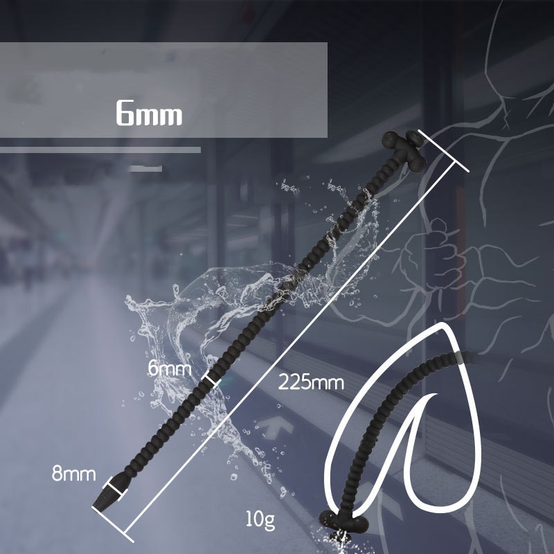 Silicone Hollow Urethral Sound -WeLovePlugs
