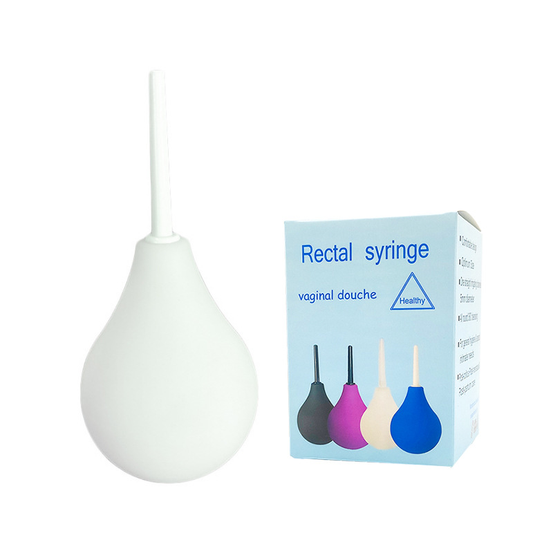 224ML Medical Silicone Enema Douch Anal Cleaner