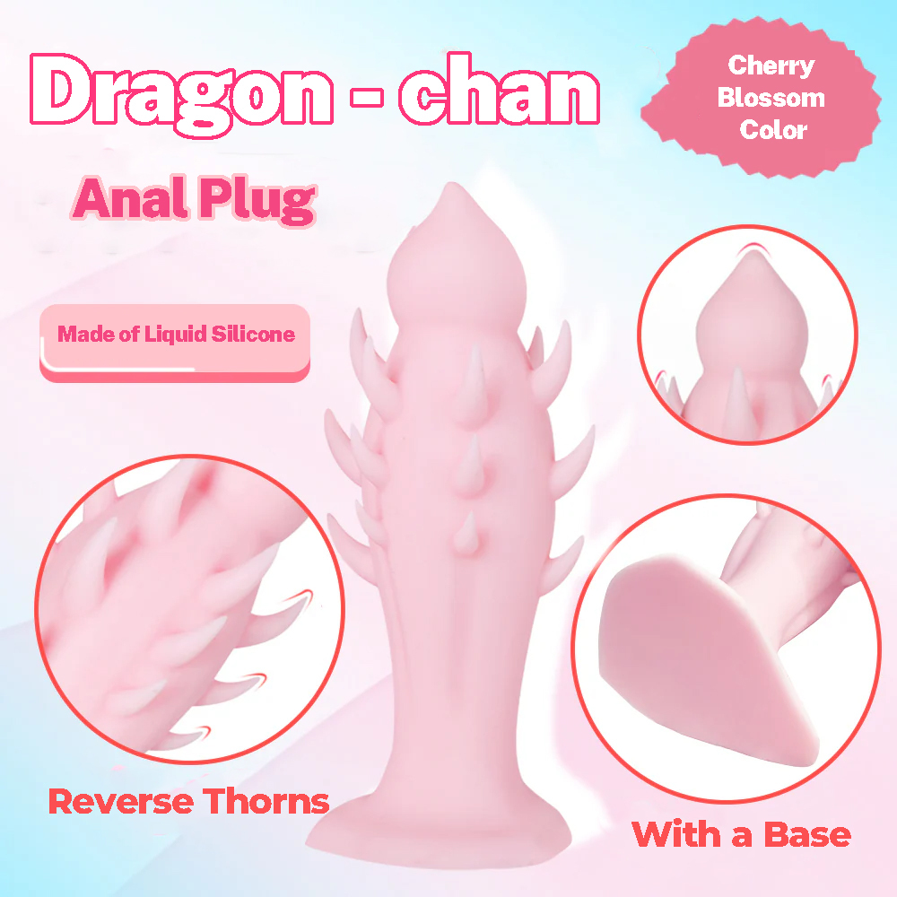 Cat's Tongue Paradox Butt Plug Knotted Dildo-WeLovePlugs