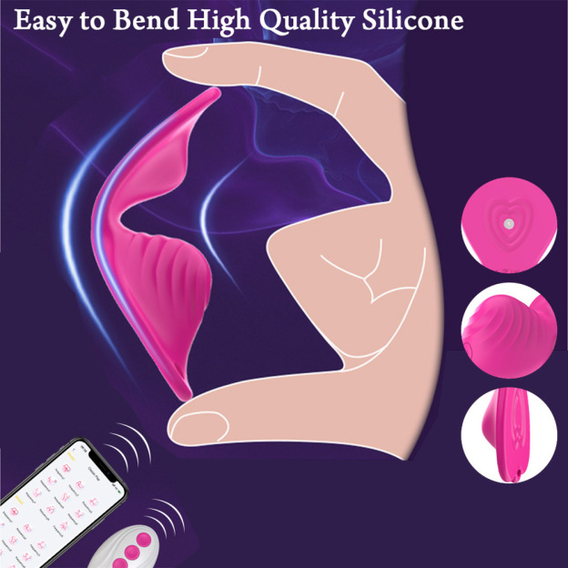 APP Remote Control Butterfly Wearable Vibrator 9+9 Vibration Modes 